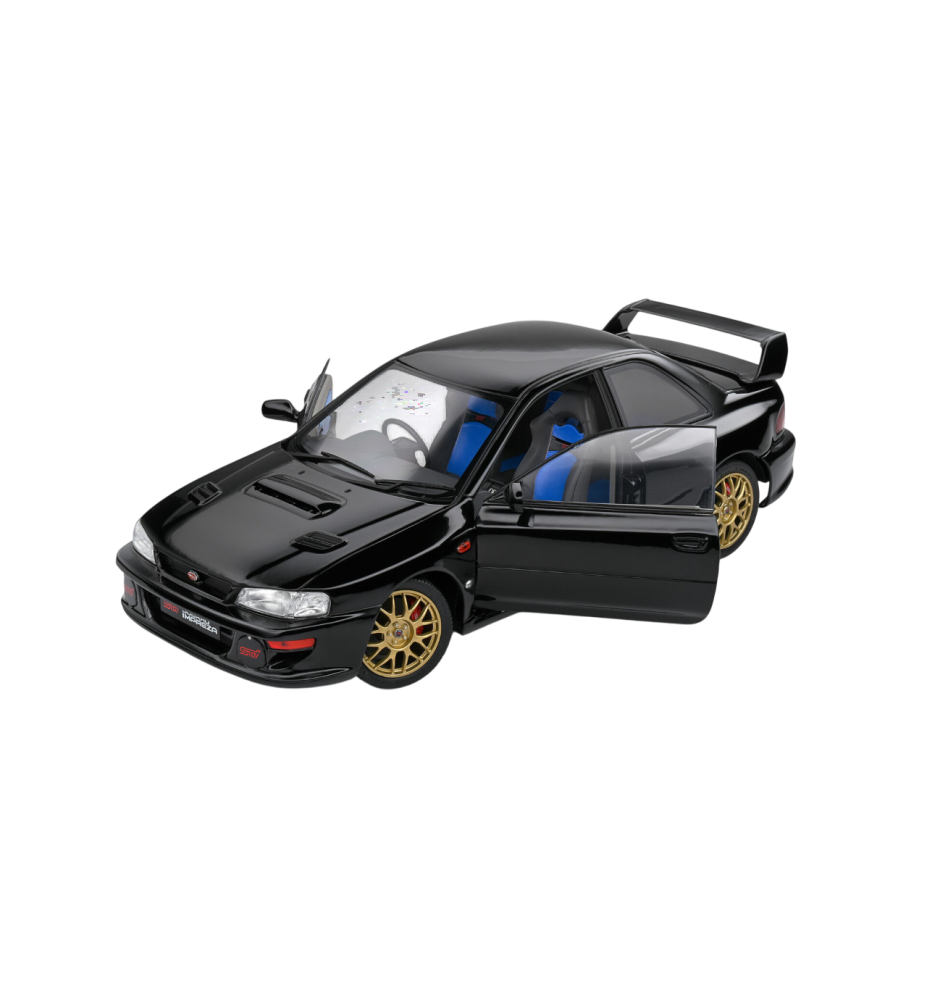 Solido 1998 Subaru Impreza 22B WRX STI Black 1:18