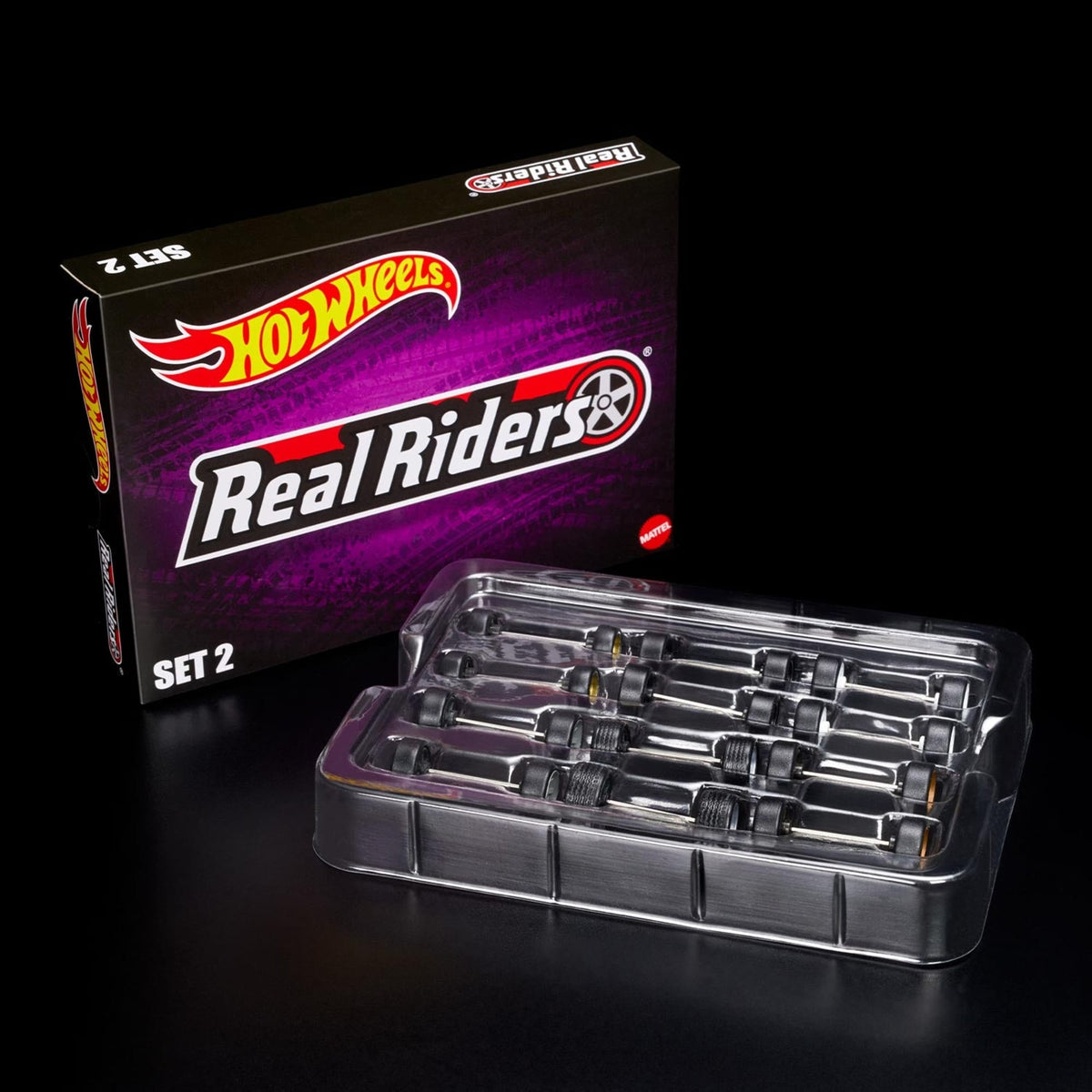 Hot Wheels RLC Exclusive Real Riders Wheels Pack Set 2