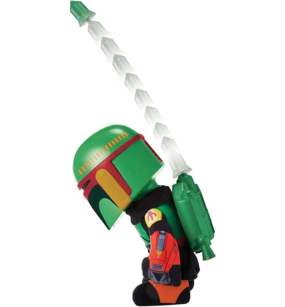 Star Wars The Book of Boba Fett Voice Changer Plush with Rocket Launcher