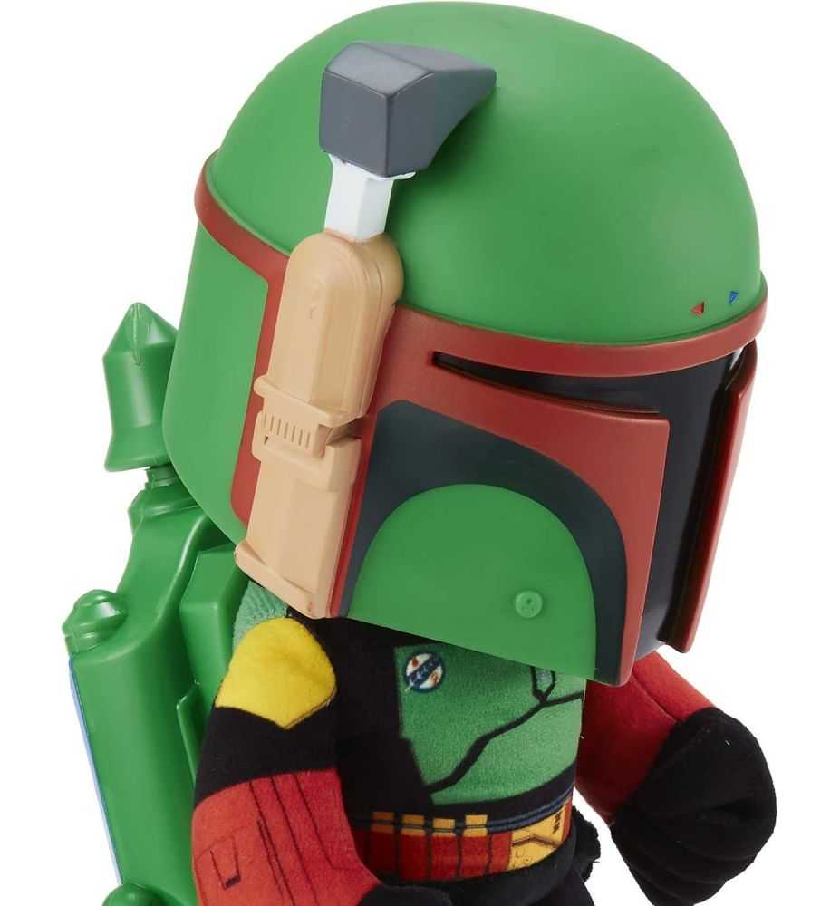 Star Wars The Book of Boba Fett Voice Changer Plush with Rocket Launcher
