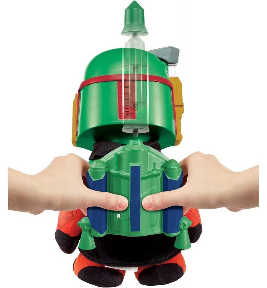 Star Wars The Book of Boba Fett Voice Changer Plush with Rocket Launcher