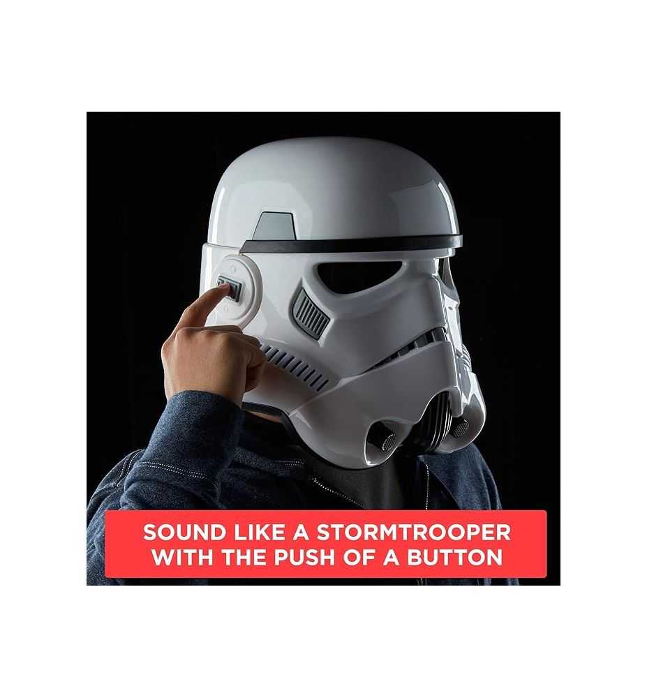 Star Wars The Black Series Rogue One Imperial Stormtrooper Electronic Helmet