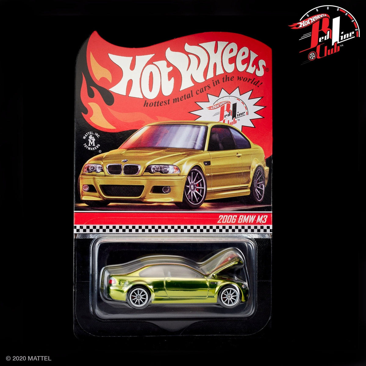 Hot Wheels RLC Exclusive 2006 BMW M3 Yellow
