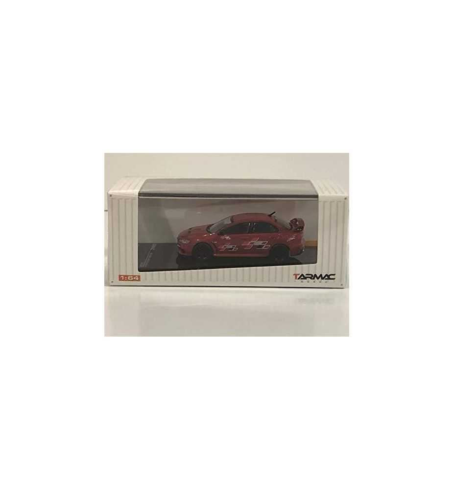 Tarmac Works Mitsubishi Lancer Evolution X Ralliart Red 1:64