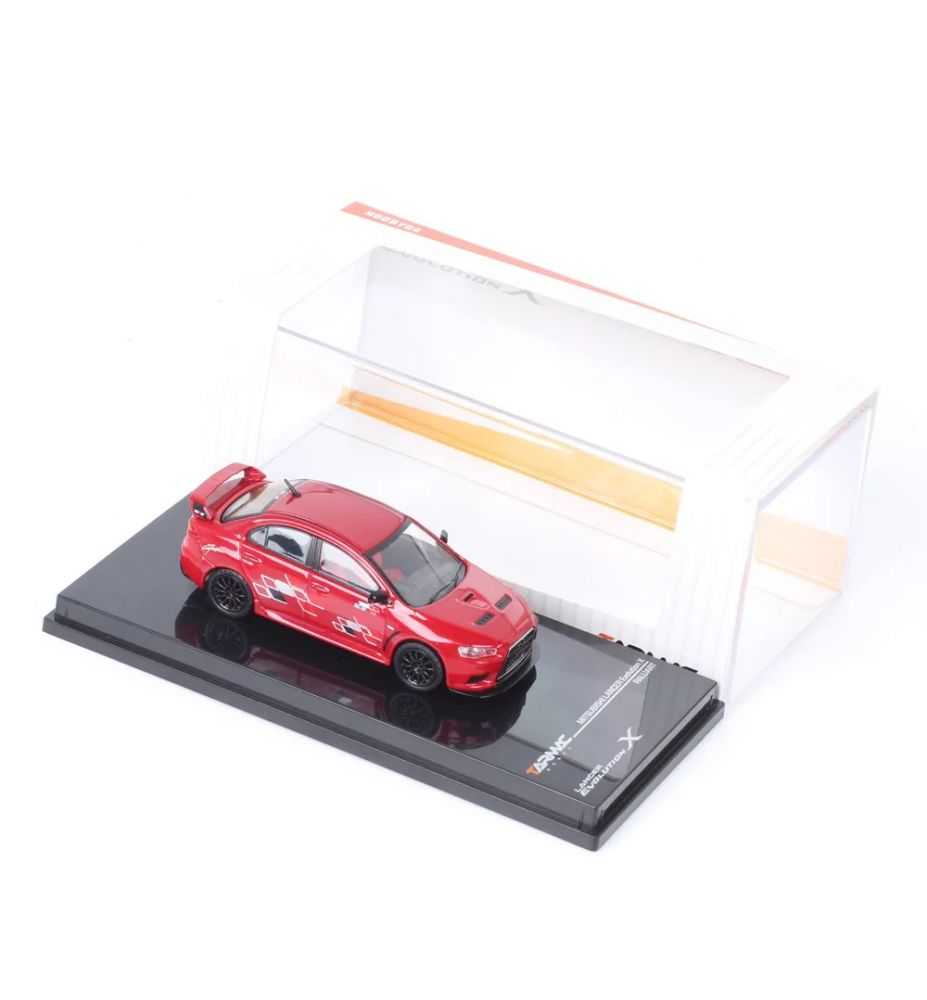 Tarmac Works Mitsubishi Lancer Evolution X Ralliart Red 1:64