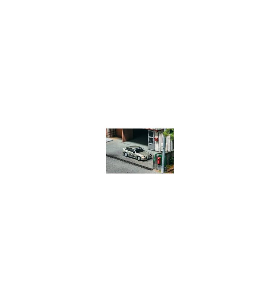 Tarmac Works Honda Ballade Sports Mugen CR-X Pro Silver + Card 1:64