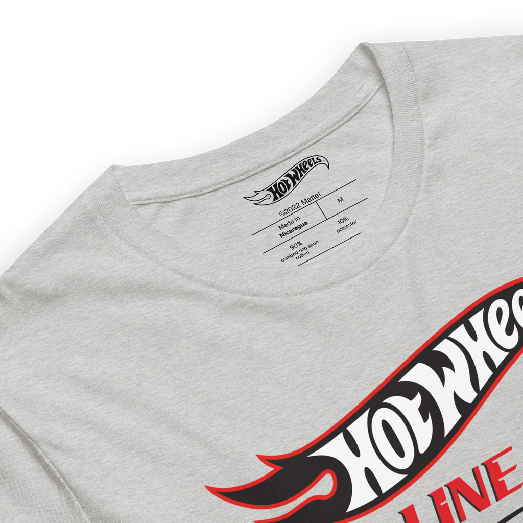 Hot Wheels Red Line Club 20th Anniversary Silhouette Logo – Heather Grey Shirt