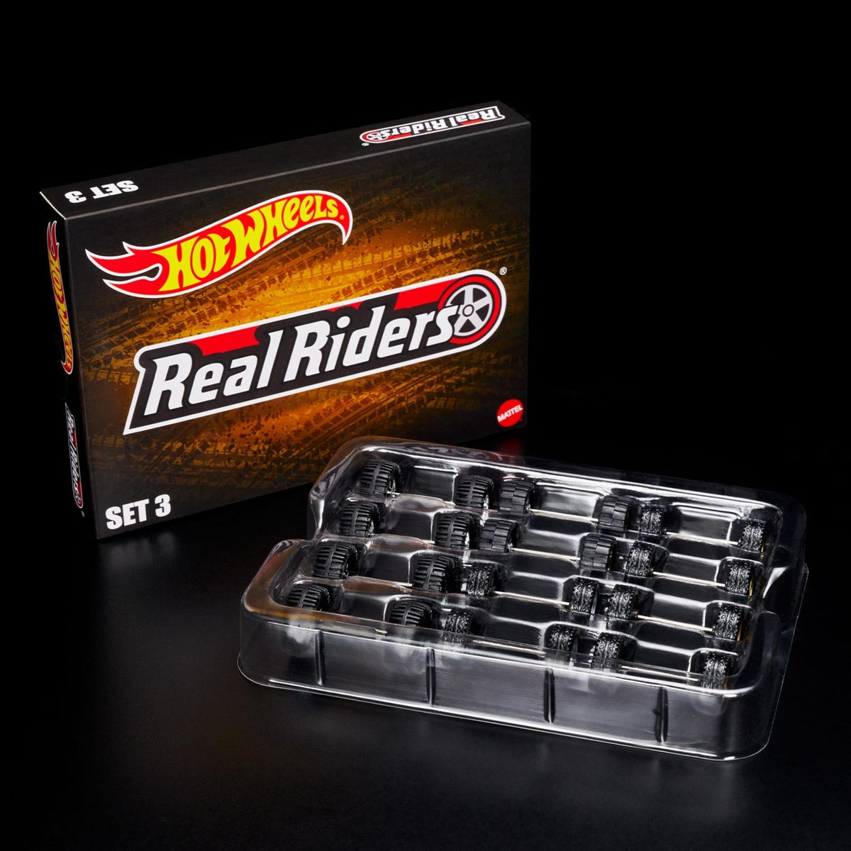 Hot Wheels RLC Exclusive Real Riders Wheels Pack Set 3