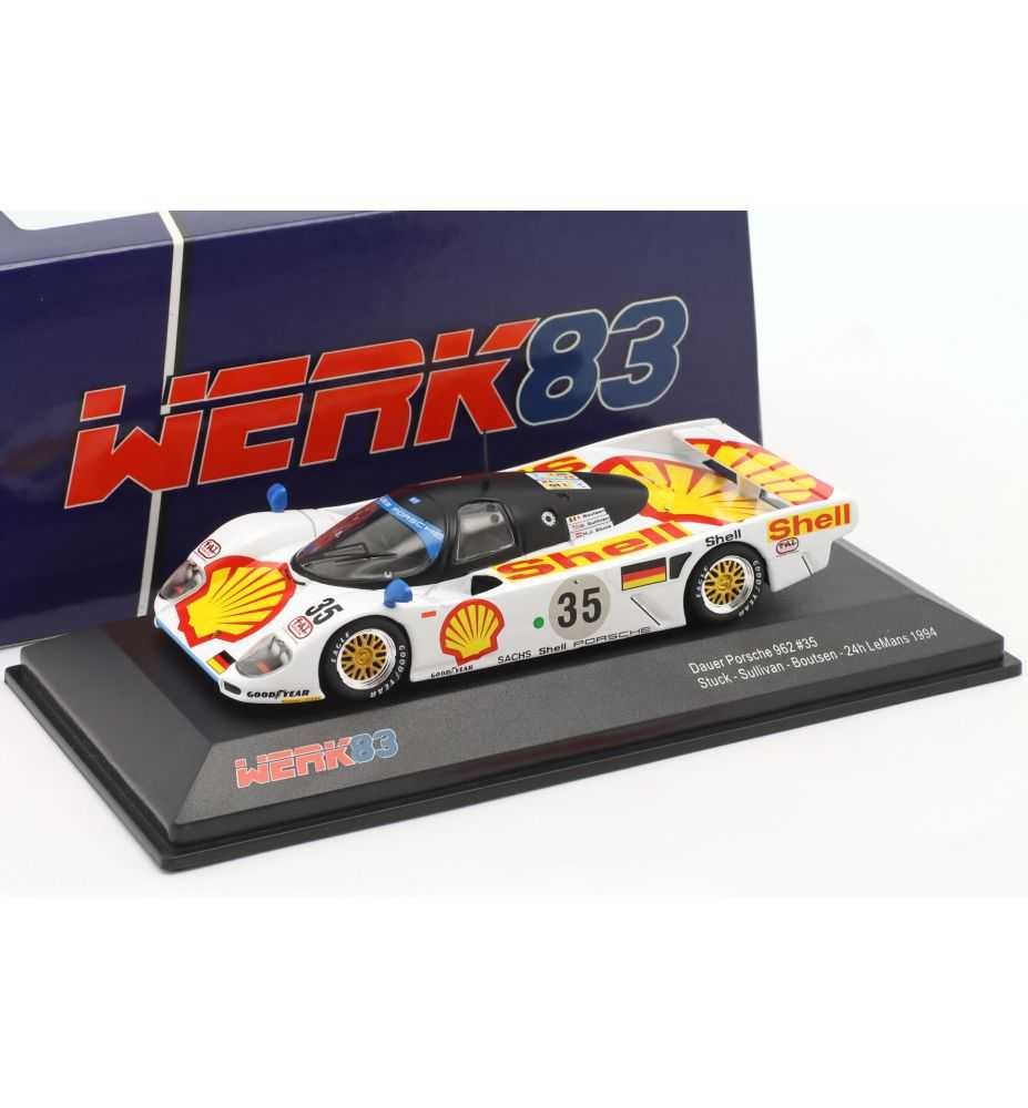 Werk83 Dauer Porsche 962 #35 3rd 24h Le Mans 1994 Stuck, Sullivan, Boutsen 1:18