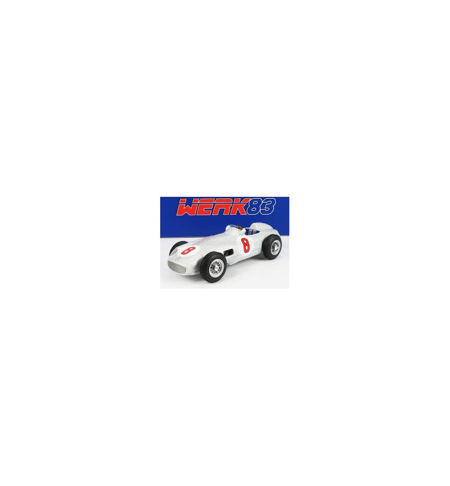 Werk83 Mercedes-Benz W196 #8 Fangio 1955 Formula 1 World Champion 1:18