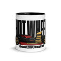 Hot Wheels Racing White Mug