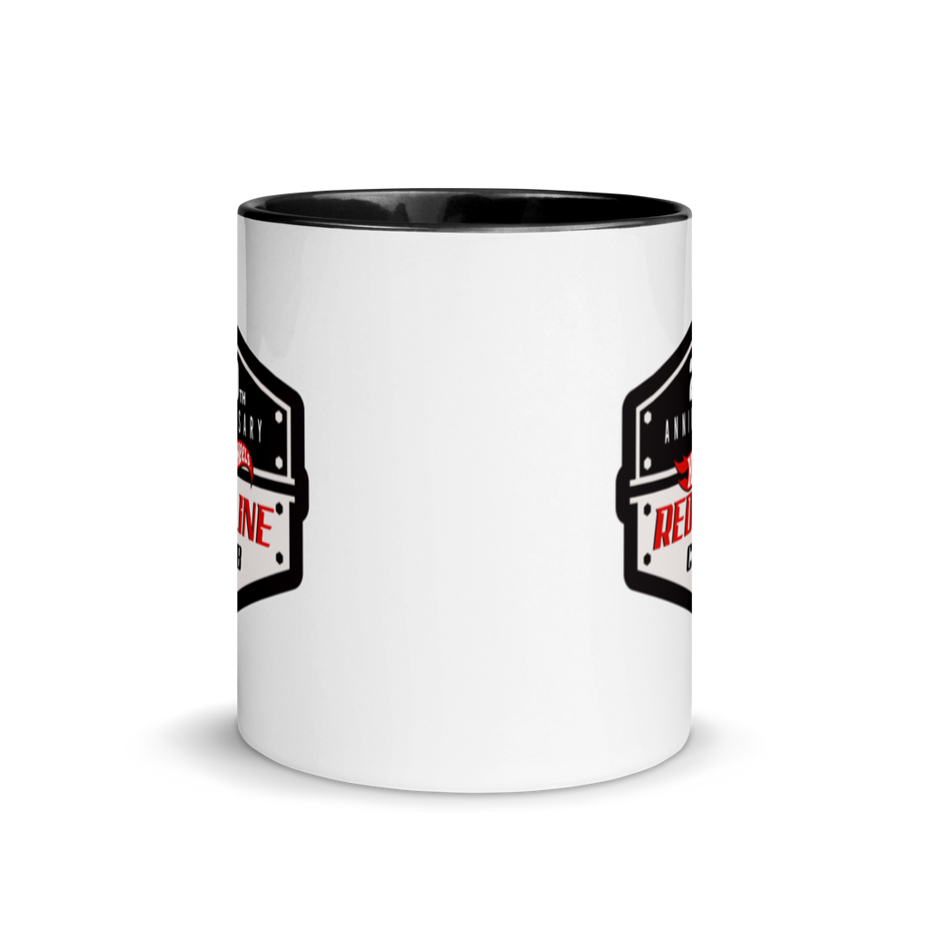 Hot Wheels Red Line Club 20th Anniversary Badge Logo Mug