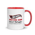 Hot Wheels Red Line Club 20th Anniversary Silhouette Logo Mug