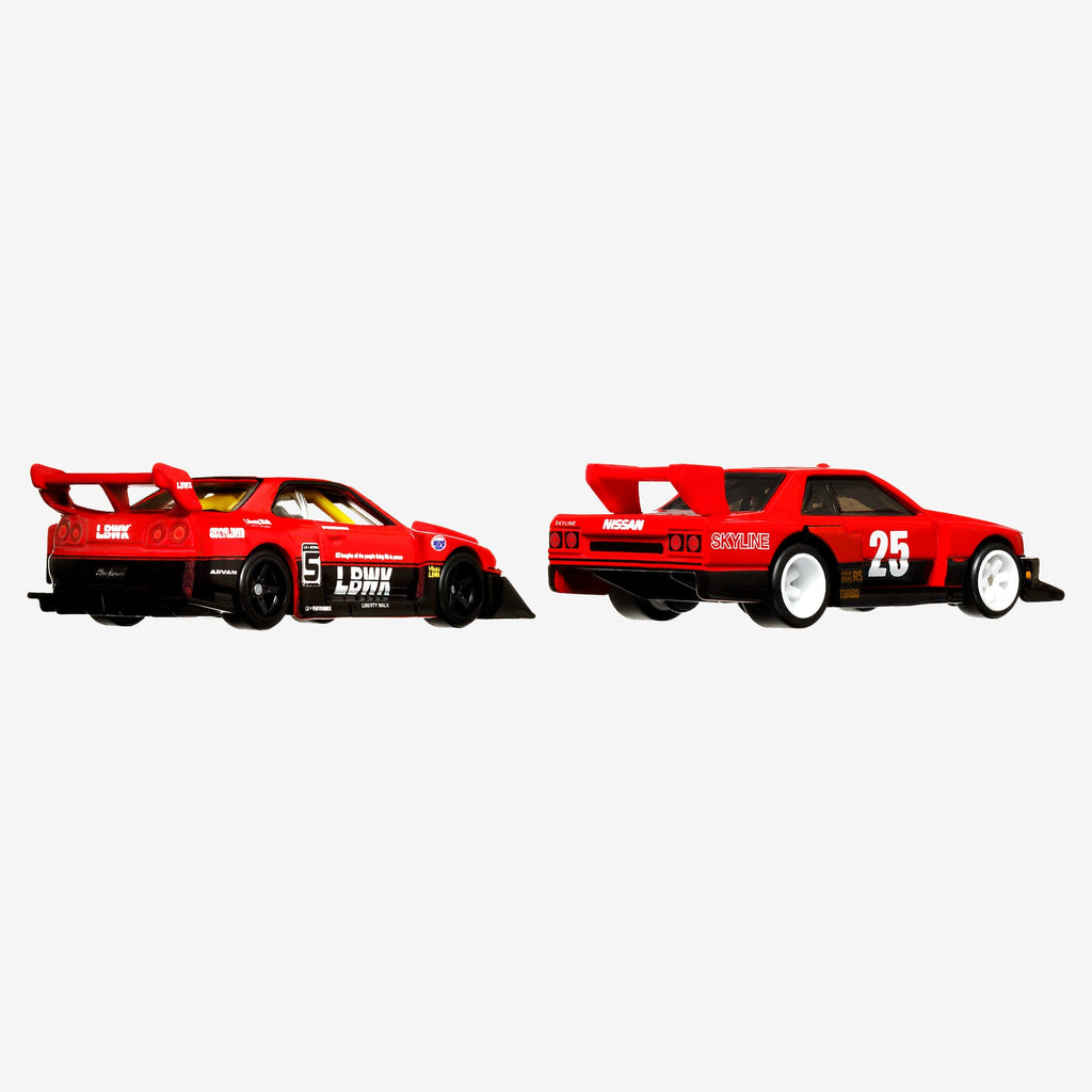 Hot Wheels Premium Car Culture 2-Pack Nissan Skylines
