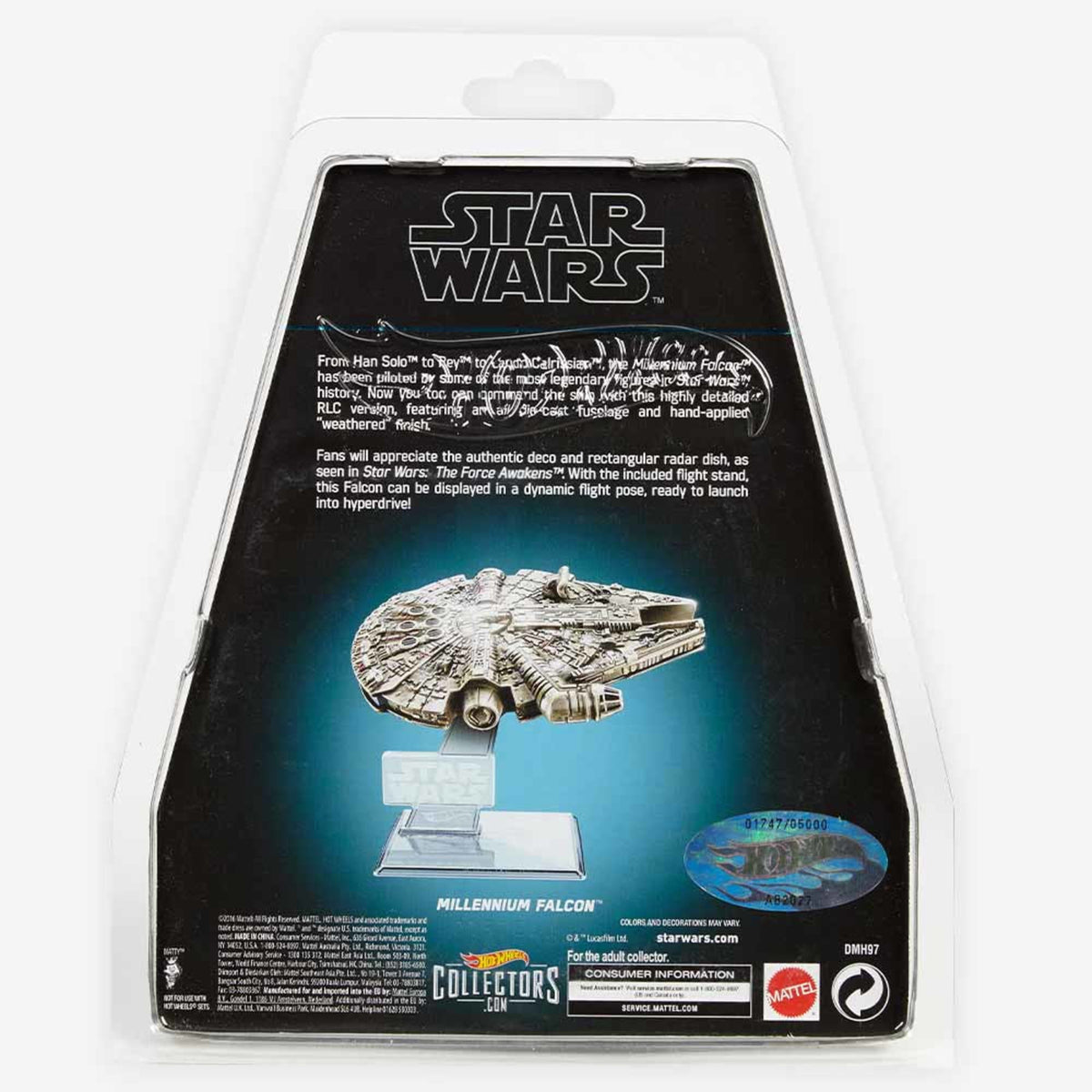 Hot Wheels Collectors Special Edition Millennium Falcon