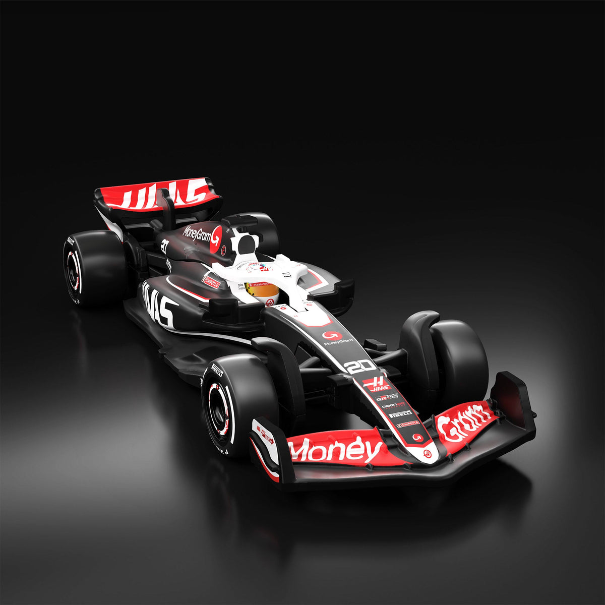 Hot Wheels F1 Series: 2024 MoneyGram Haas F1 Team VF-24 Car #20