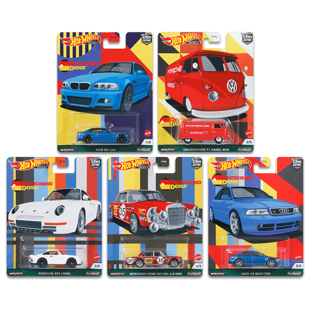 Hot Wheels 2021 HW Car Culture Mix 3: Deutschland Design